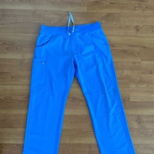 Figs ceil blue scrub bottoms! Size medium. Barely worn!